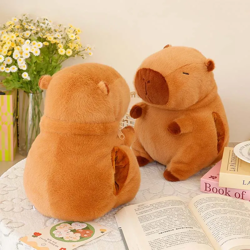 Cute Capybara Hand Warmer Plush Pillow