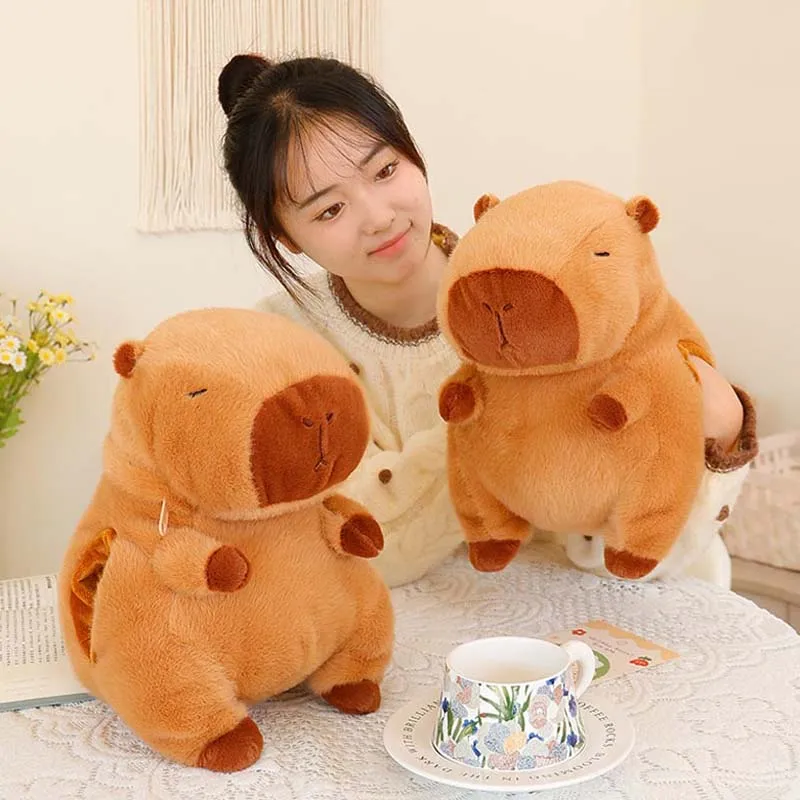 Cute Capybara Hand Warmer Plush Pillow