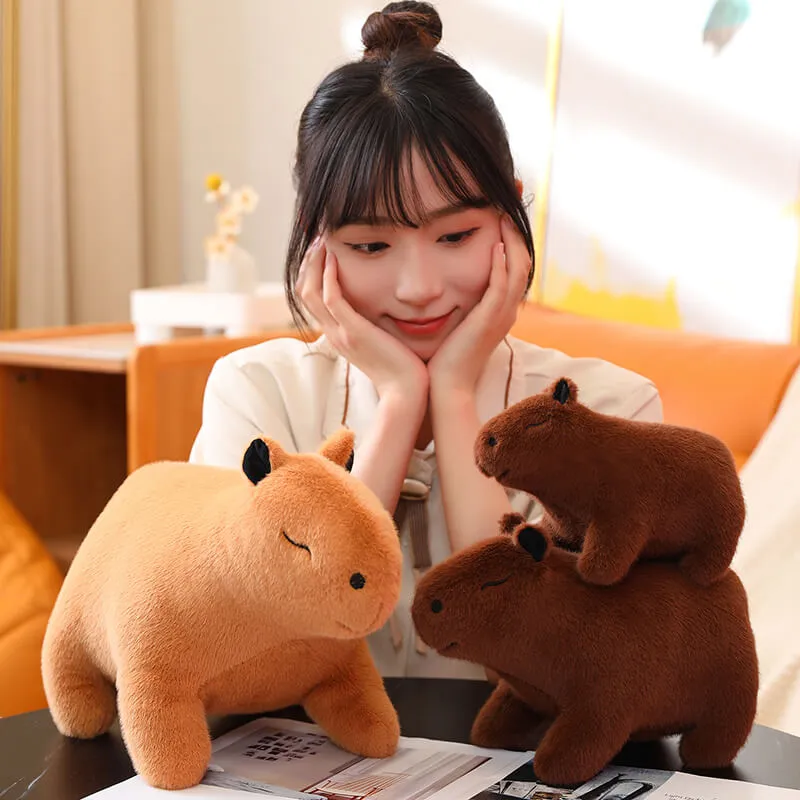 Cute Capybara Stuffed Animal Plush Toy