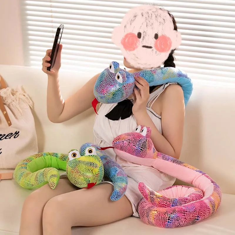 Cute Giant Snake Plush