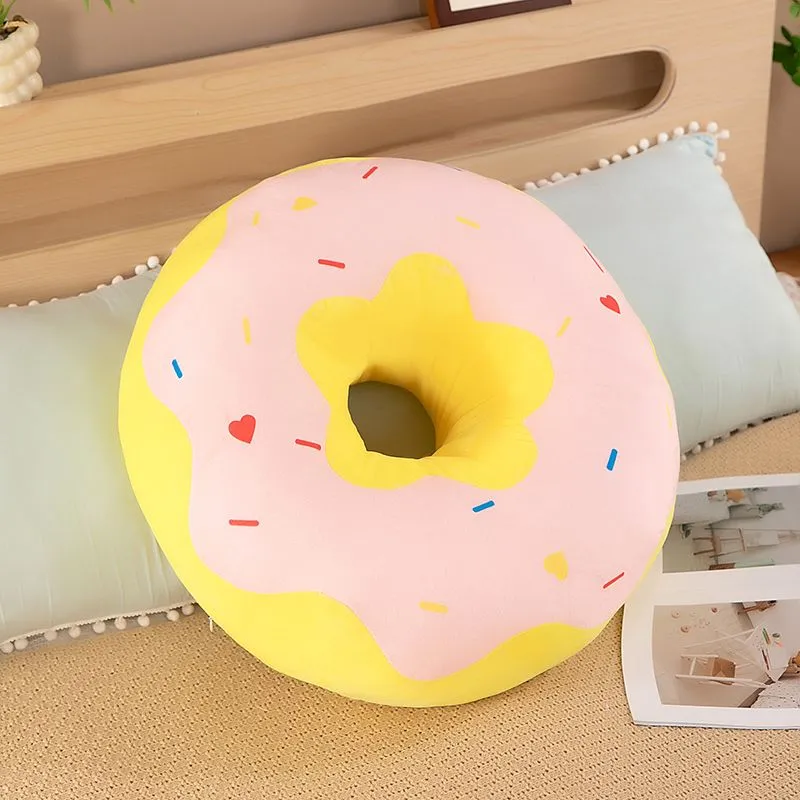 Cute Orange Donut Stuffed Animal