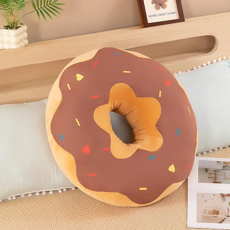 Cute Orange Donut Stuffed Animal