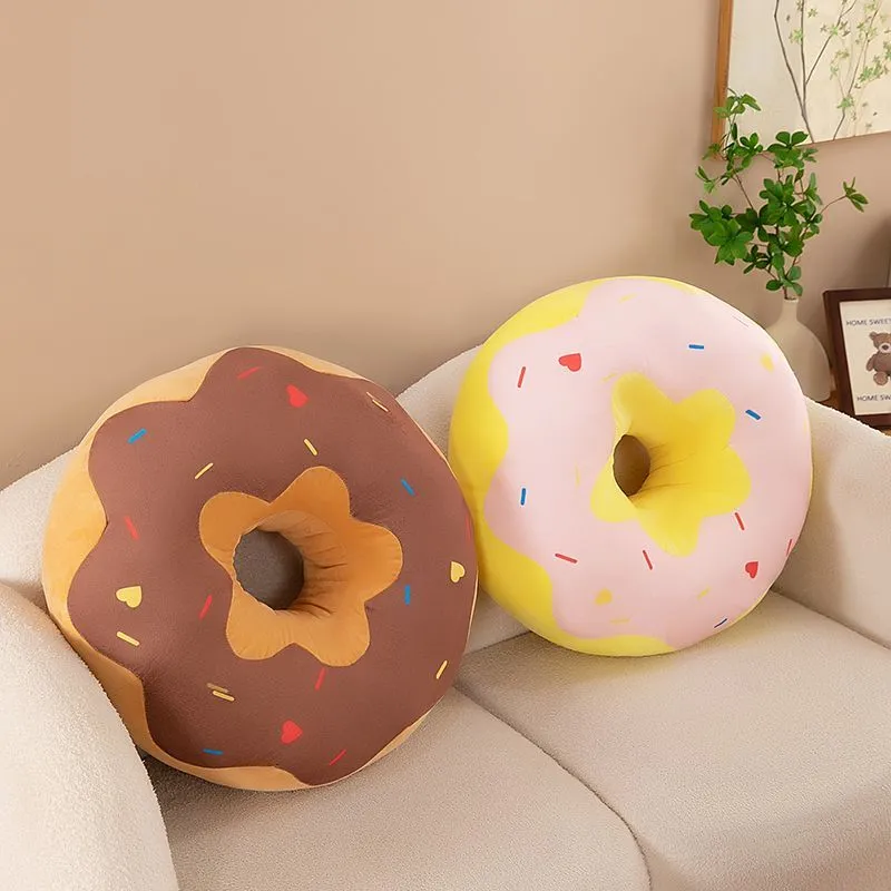 Cute Orange Donut Stuffed Animal