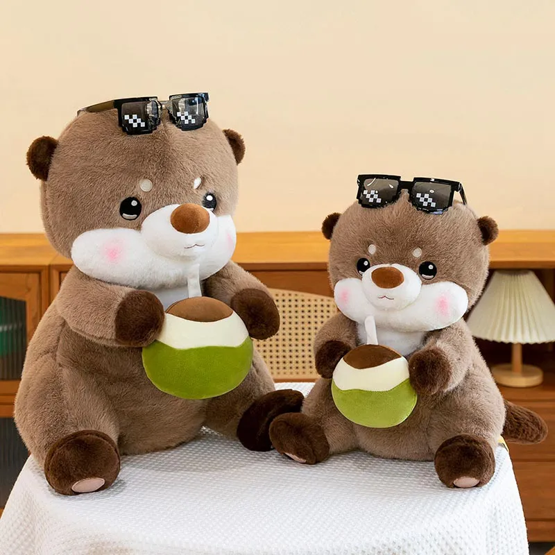 Cute Otter Plush Toy Stuffed Animal