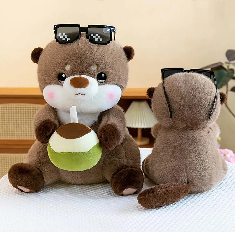 Cute Otter Plush Toy Stuffed Animal
