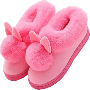 Cute rabbit slippers Cartoon animal slippers Women slippers Men slippers Winter slippers Plush slippers home shoes Warm slippers Soft comfortable