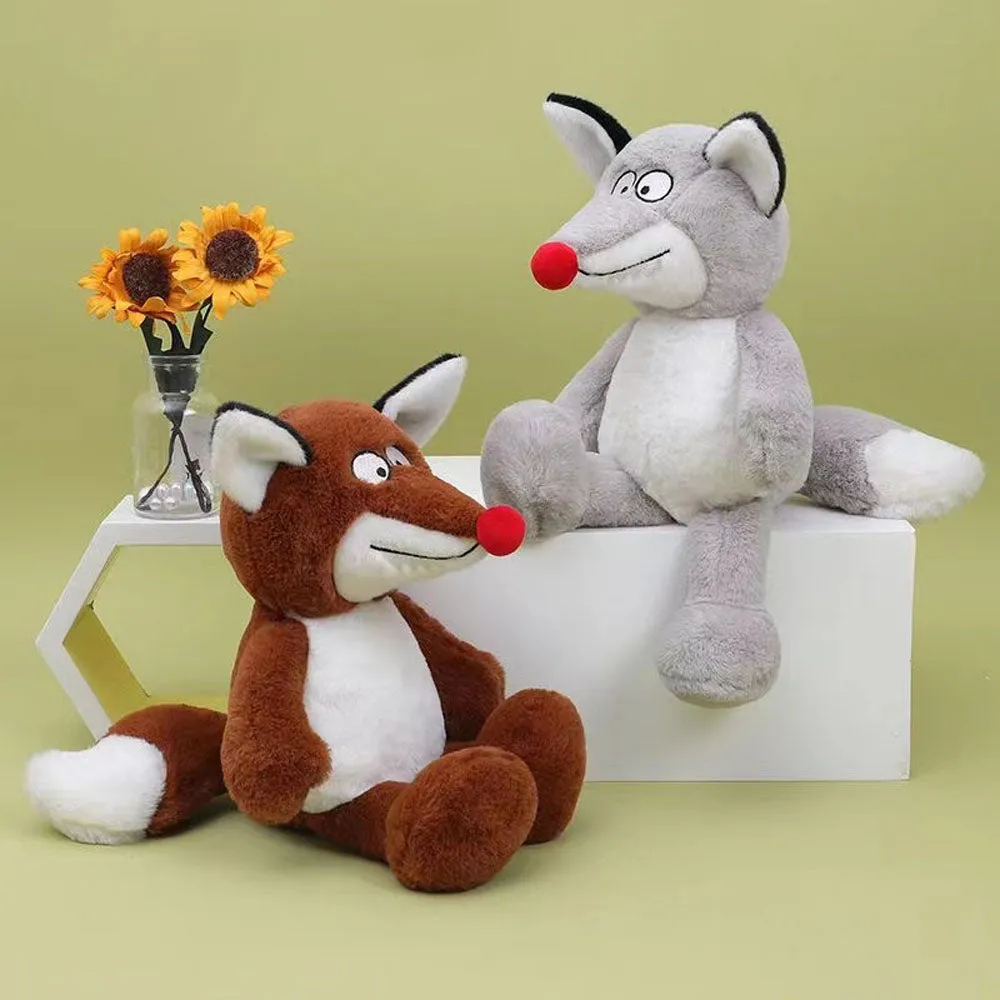 Cute Wolf Plush Toy Stuffed Animal