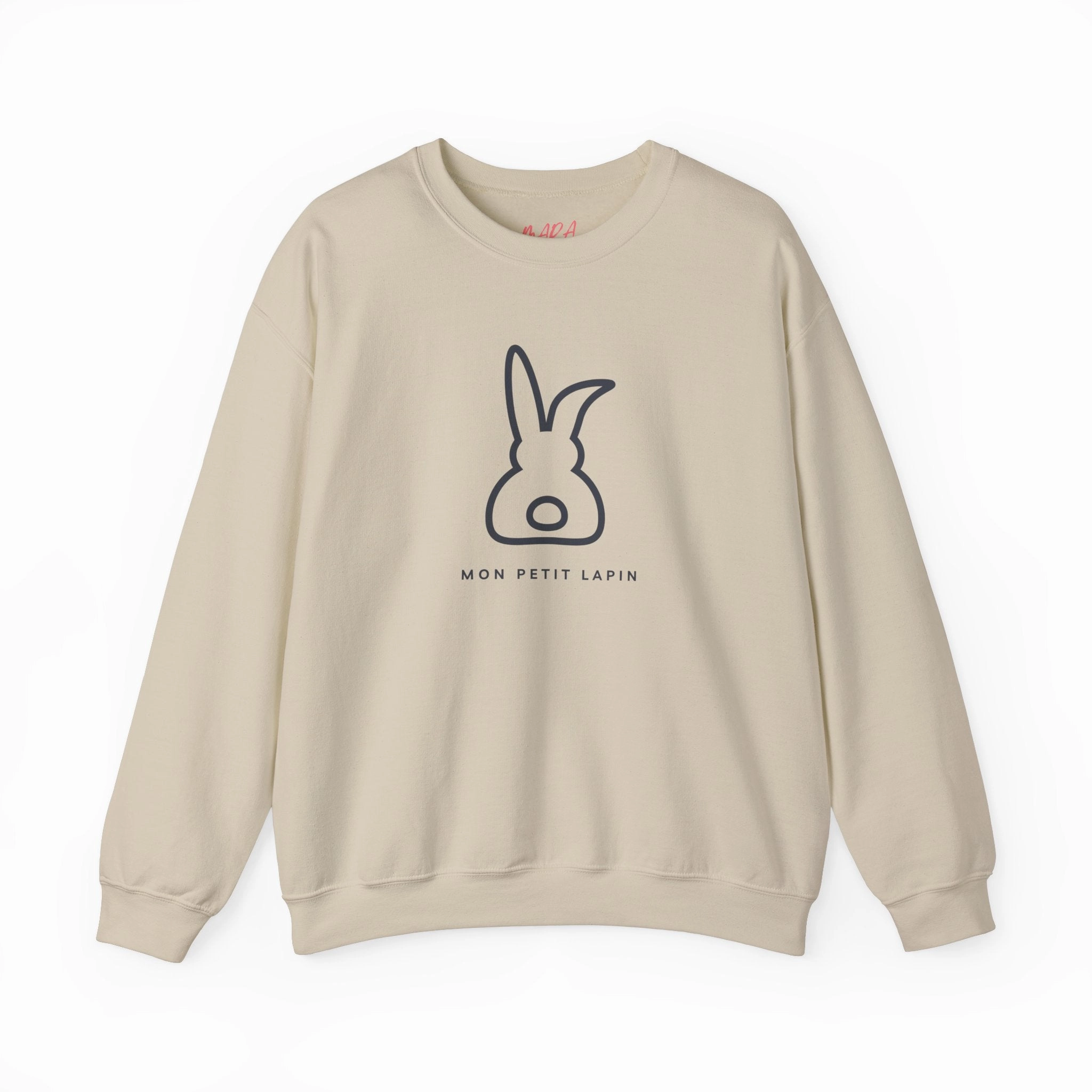 Cute Bunny Sweatshirt, Mon Petit Lapin