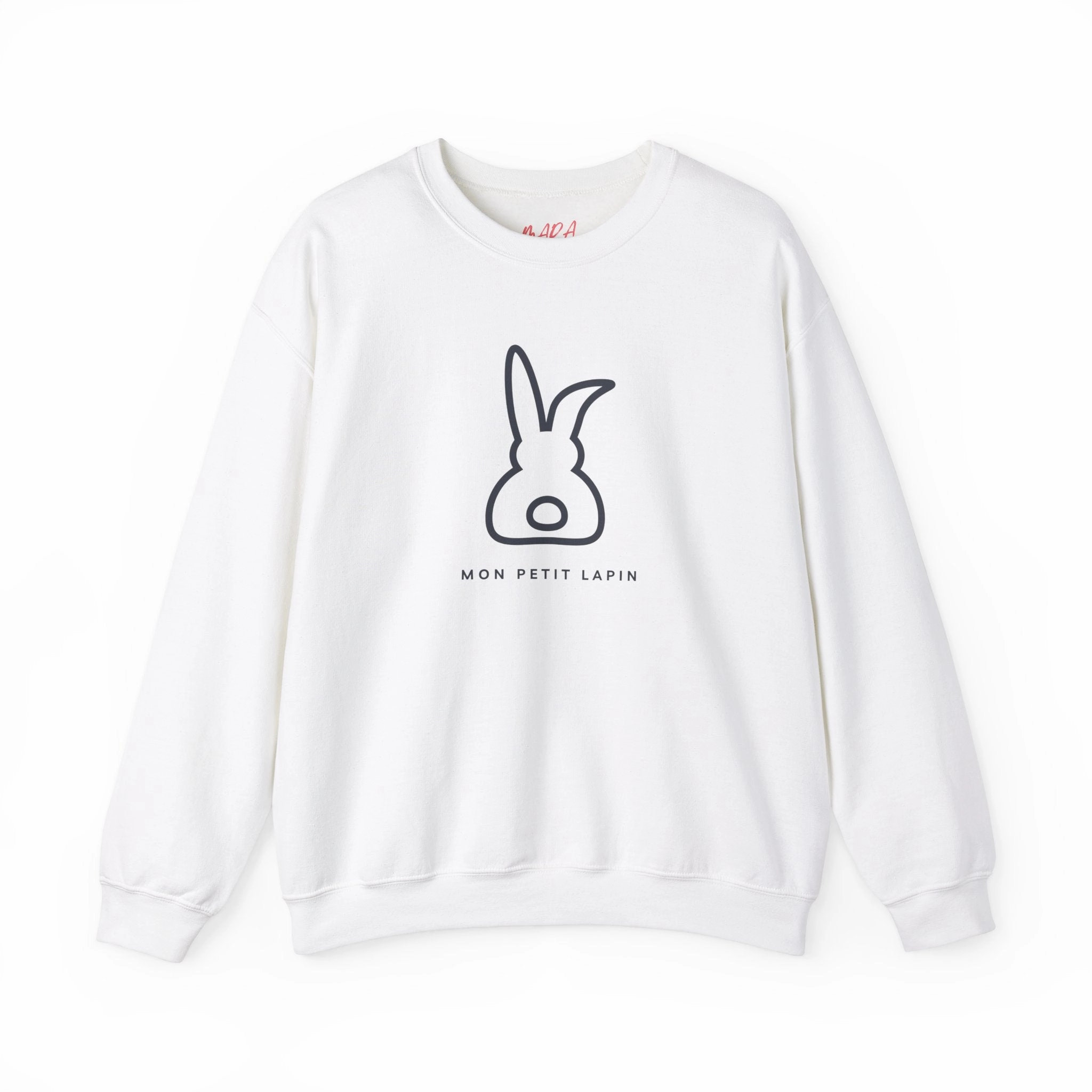 Cute Bunny Sweatshirt, Mon Petit Lapin