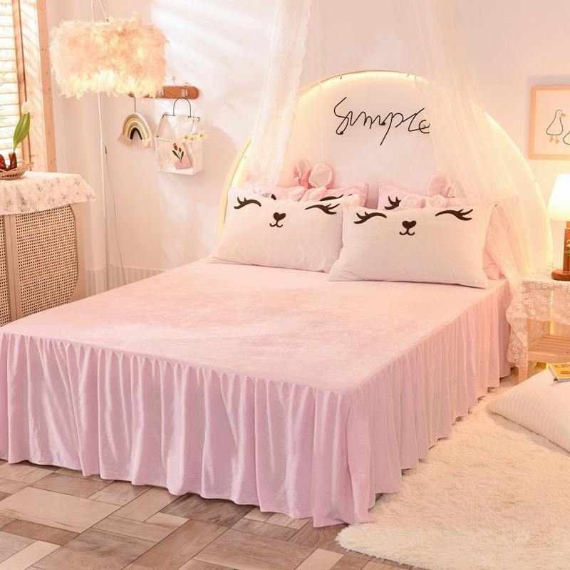 Cute Cartoon Rabbit Bed Set