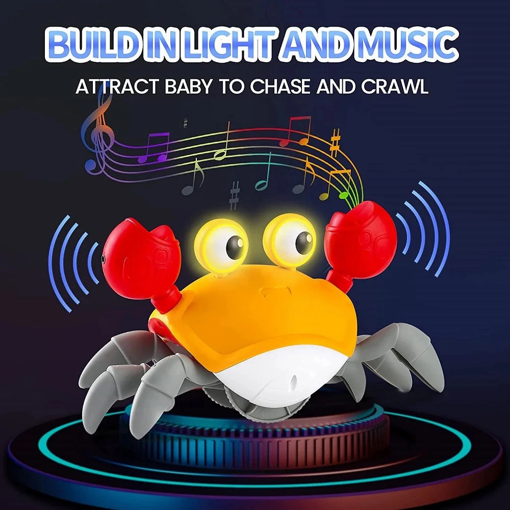 Cute Crawling Crab Baby Toy