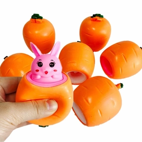 Cute Easter Rabbit Squeeze Cup Toy 2024
