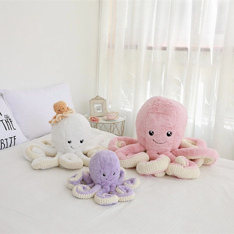 Cute Plush Octopus Toy in 3 Sizes