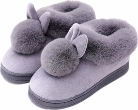 Cute rabbit slippers Cartoon animal slippers Women slippers Men slippers Winter slippers Plush slippers home shoes Warm slippers Soft comfortable