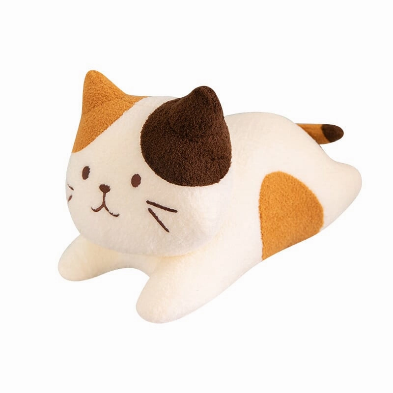 Cute Three-Color Cheese Cat Plush Toy(18002)