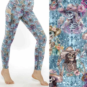 Dead Drunk But Dainty - Skull Leggings