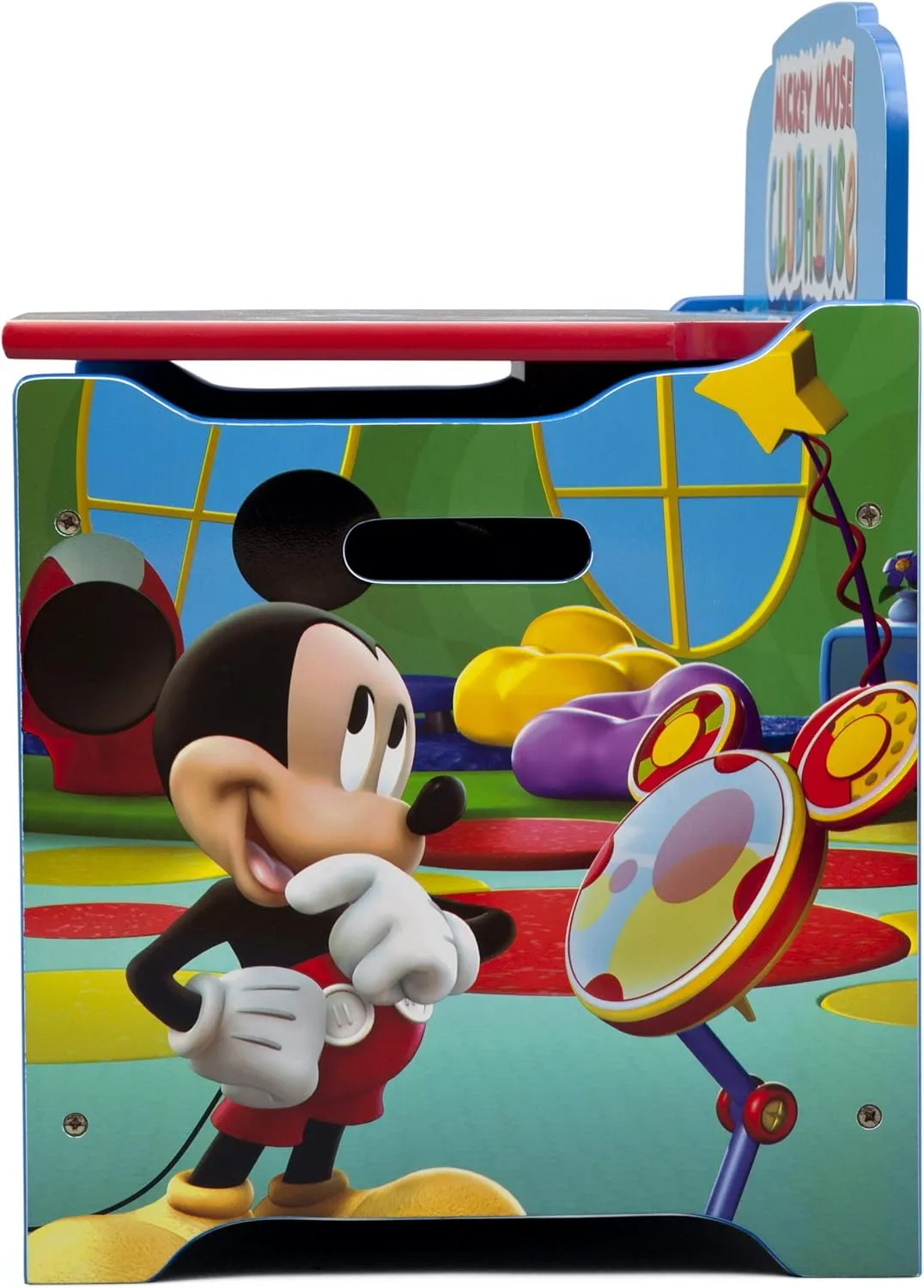 Delta Children Deluxe Toy Box, Disney Mickey Mouse