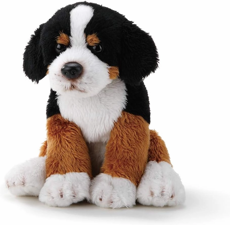 DEMDACO Bernese Mountain Dog Children's Plush Beanbag Stuffed Animal Toy