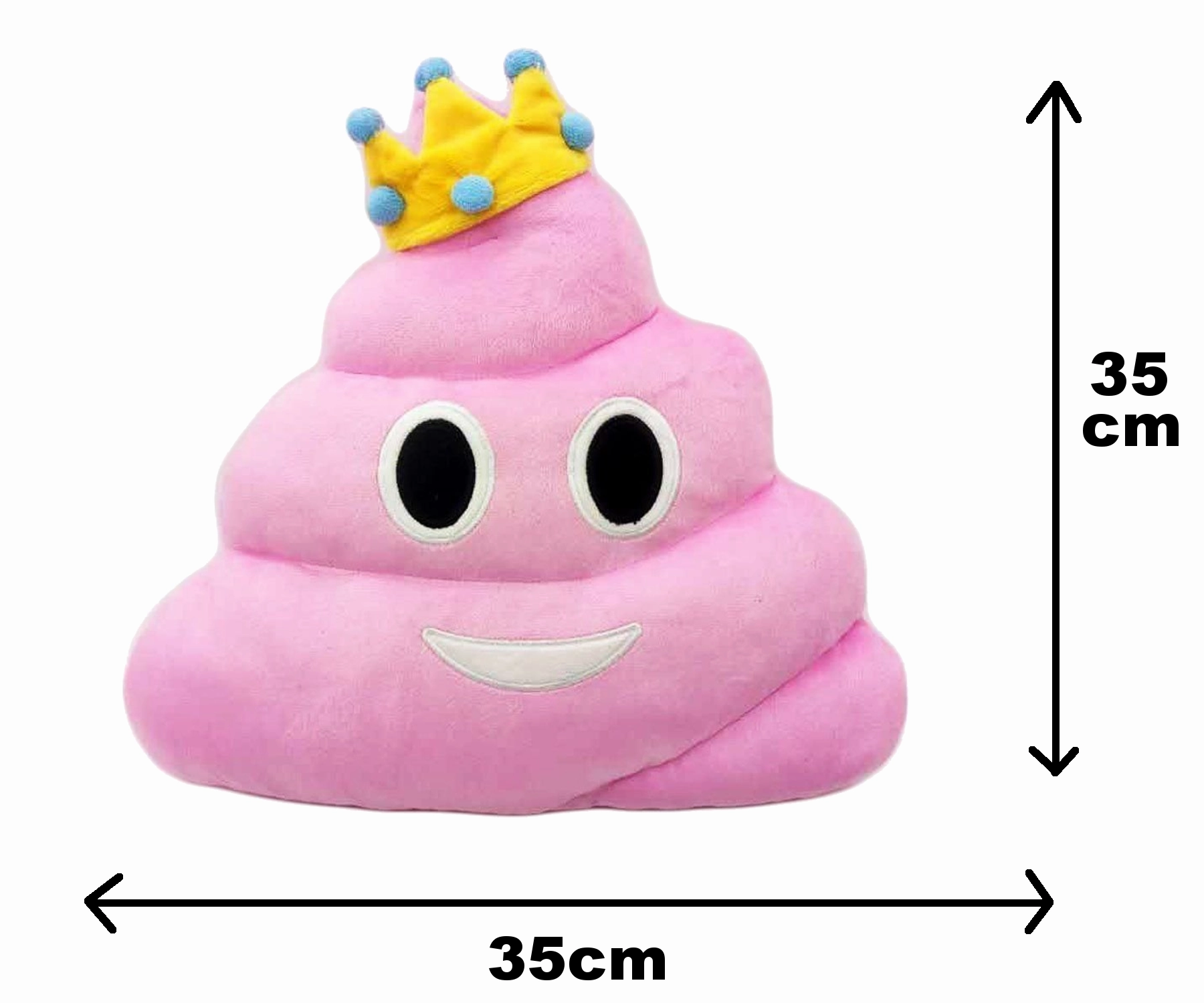 Desire Deluxe - Poop Crown Stuffed Plush Soft Toy