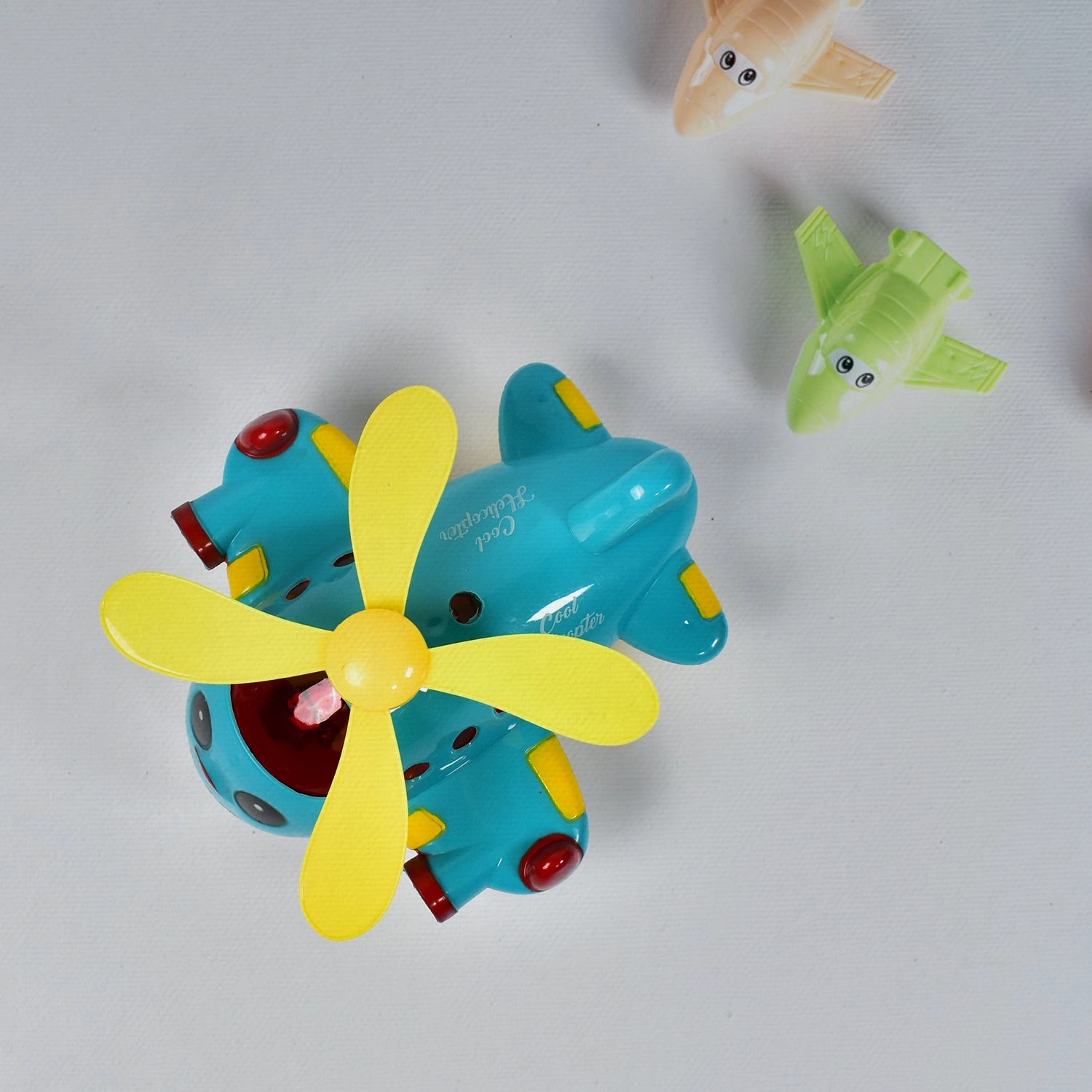 Development Plane for 6-18 Toddlers Toy Cool Local shipping to Crawling with Gift Baby Toys Old Advanced Aeroplane, Month Airplane Musical Electronic Encourage Helicopter Lights, Moving