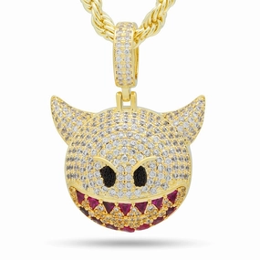 Devil Emoji Necklace