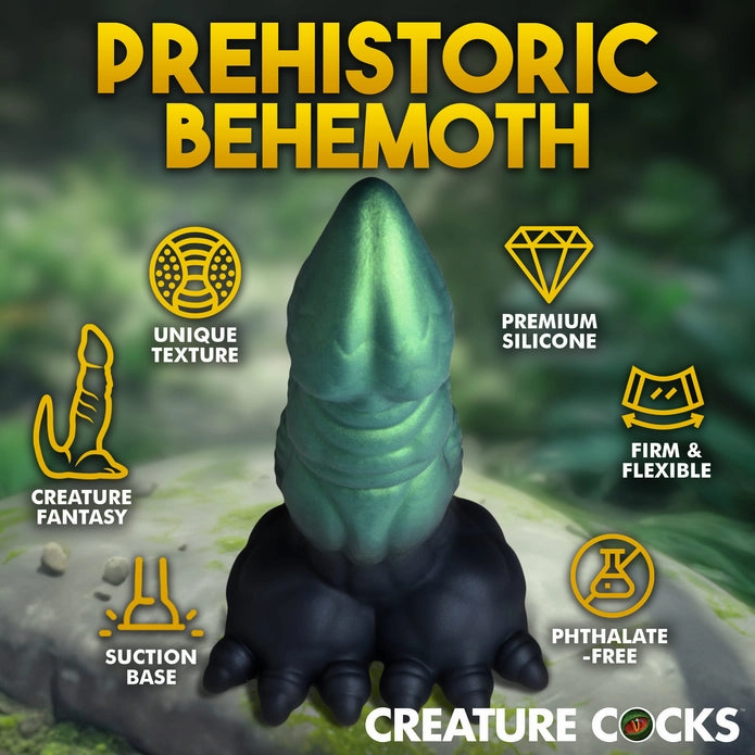 Dickosaur Dinosaur Silicone Dildo by Creature Cocks