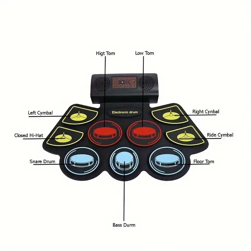 Digital Electronic Drums | Advanced 11 Pads