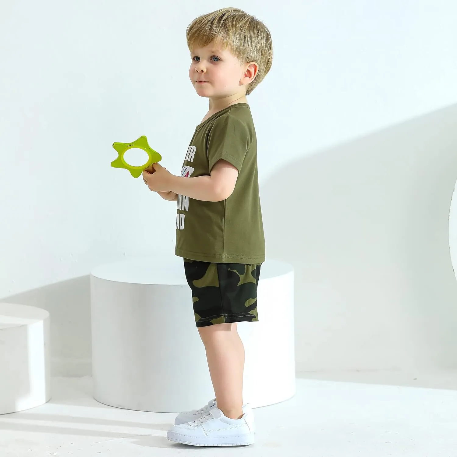 DISAUR Toddler Boy Clothes Little Baby Boys Outfits 2PCS Summer Short Sleeve With Pants Clothing Set for 1-5 Years