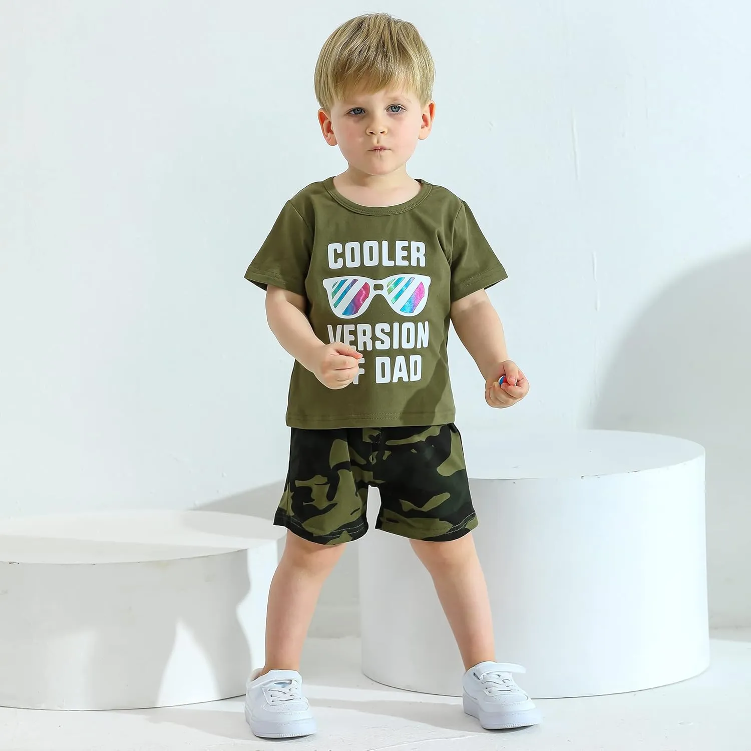 DISAUR Toddler Boy Clothes Little Baby Boys Outfits 2PCS Summer Short Sleeve With Pants Clothing Set for 1-5 Years