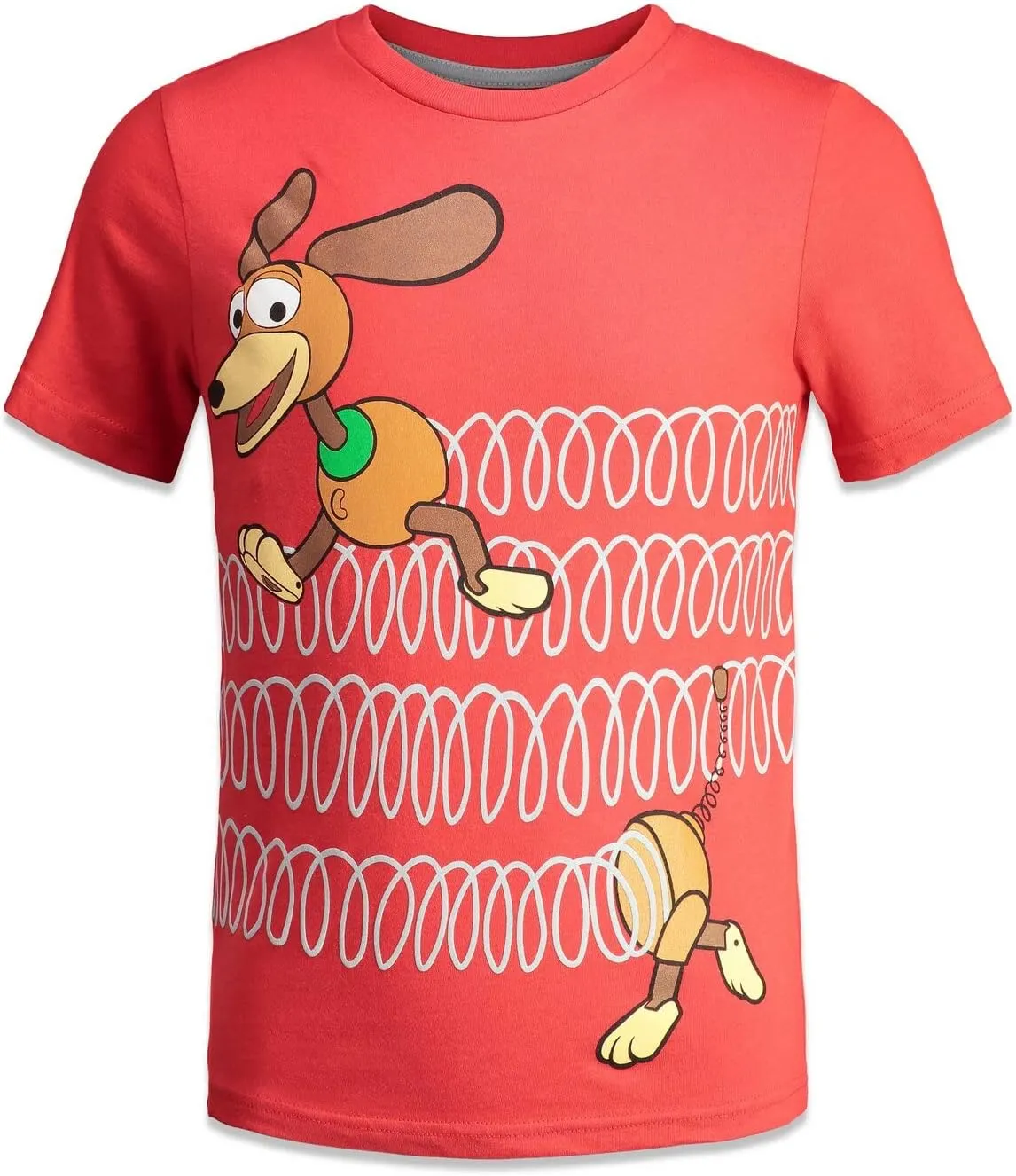 Disney boys Toy Story Rex Slinky Dog Buzz Lightyear Tshirt pack of 4