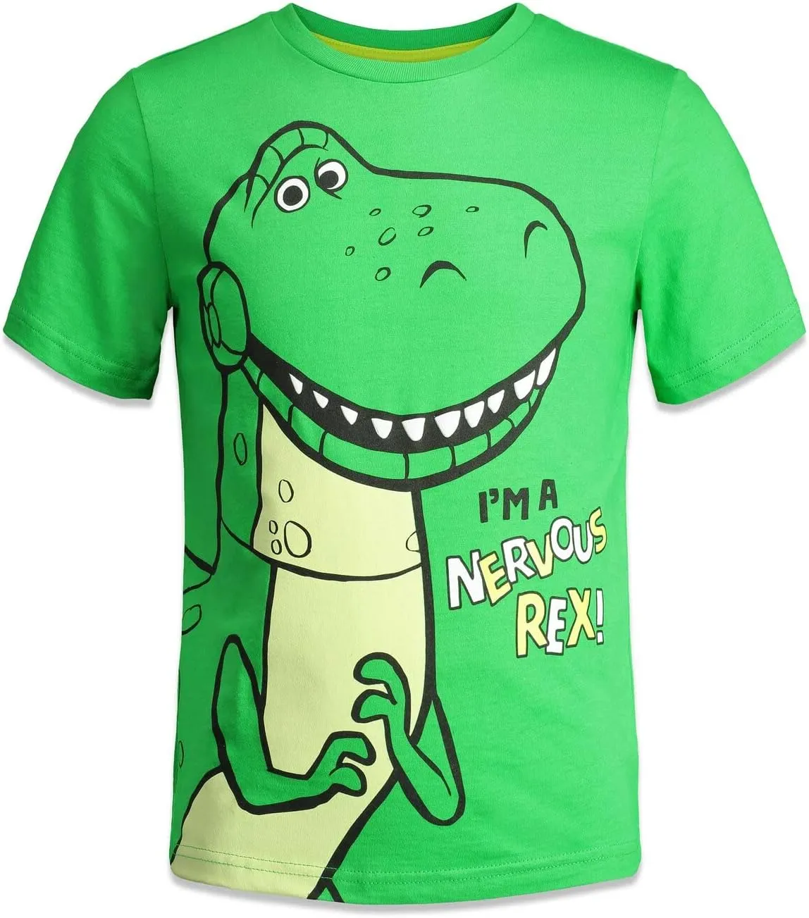 Disney boys Toy Story Rex Slinky Dog Buzz Lightyear Tshirt pack of 4
