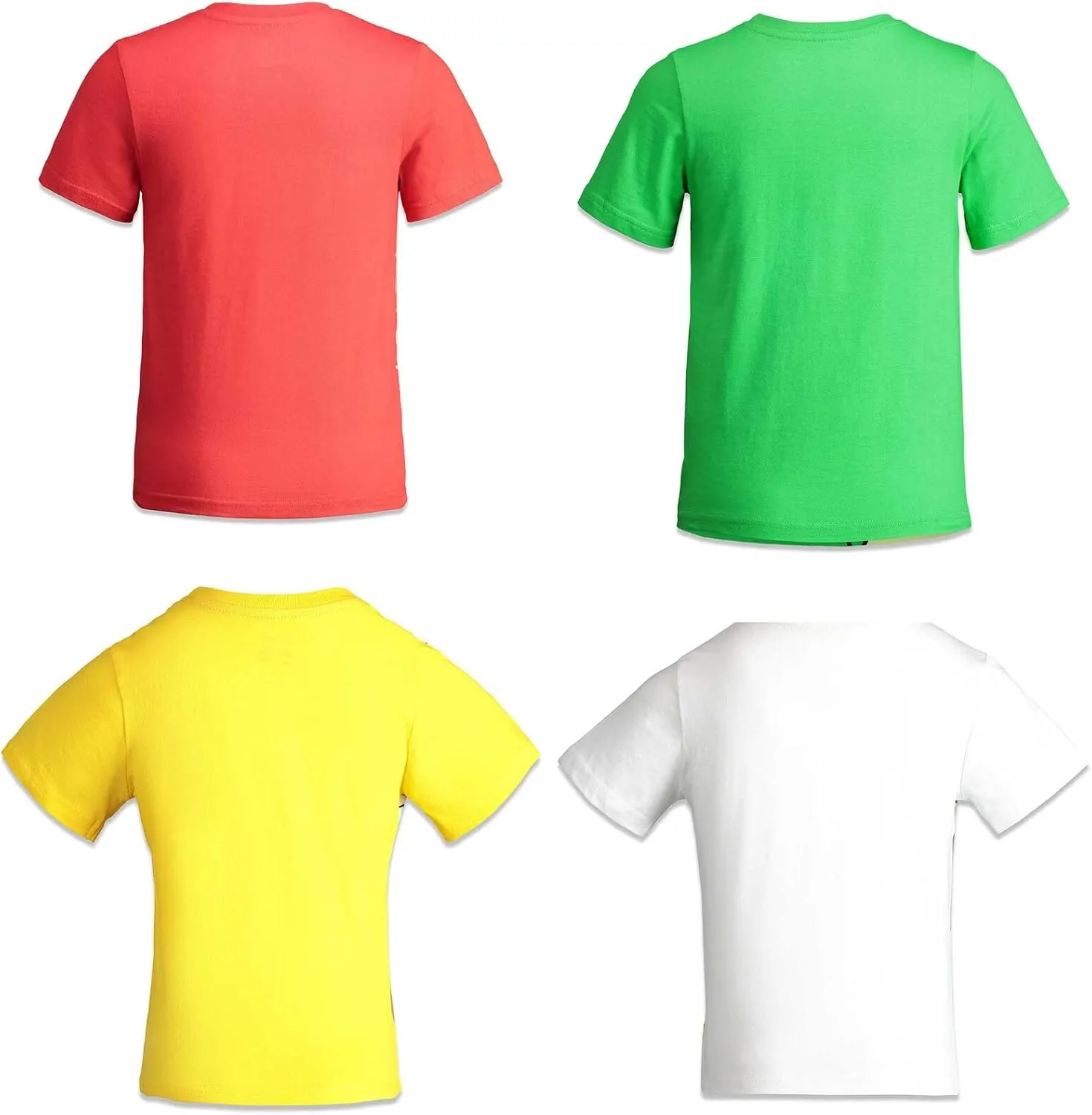 Disney boys Toy Story Rex Slinky Dog Buzz Lightyear Tshirt pack of 4