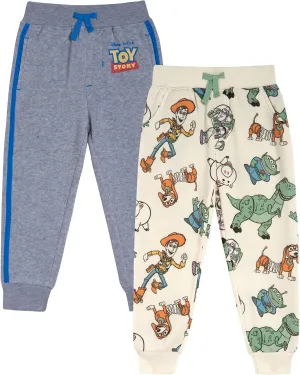 Disney Mickey Mouse Cars Lion King Toy Story 2 Pack Pants Infant to Big Kid Sizes (12 Months - 10-12)