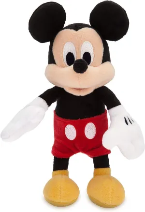 Disney Mickey Mouse Plush - Mini Bean Bag - 9 Inches, Mickey and Friends, Iconic Cuddly Character with Classic Embroidered Features, Suitable for All Ages 0  Toy Figure