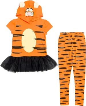 Disney Pixar Toy Story Minnie Mouse Mickey Mouse Winnie the Pooh Baby Girls T-Shirt and Leggings Outfit Set Infant to Big Kid