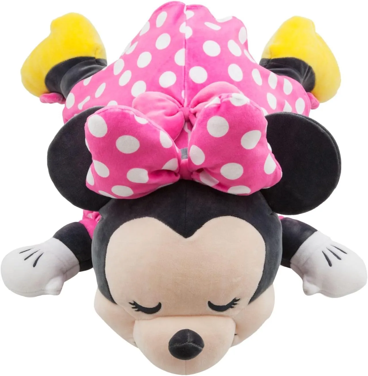 DISNEY STORE Official Cuddleez Plush - Minnie Mouse - Big Plush - Super Soft & Huggable Toy for Fans & Kids of All Ages - Perfect Collectible Gift, Plushy
