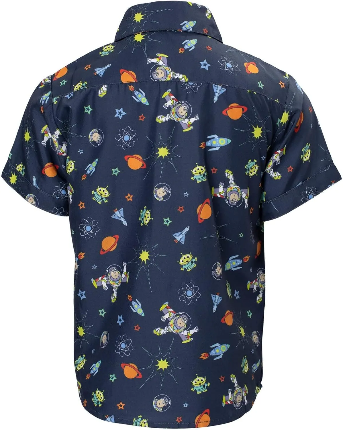 Disney Toy Story Mickey Mouse Cars Nightmare Before Christmas Button Down Shirt Toddler to Big Kid