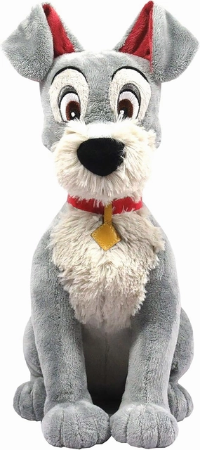 Disney 13-inch Large Tramp Stuffed Animal, Dog, Lady and the Tramp Plush