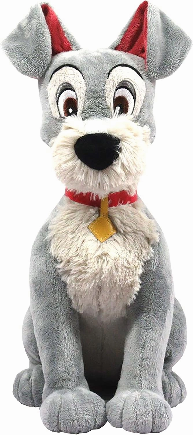 Disney 13-inch Large Tramp Stuffed Animal, Dog, Lady and the Tramp Plush