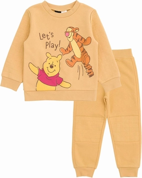 Disney Christmas Fleece Sweatshirt and Pants Outfit Set Newborn to Big Kid Sizes (Newborn - 10-12)