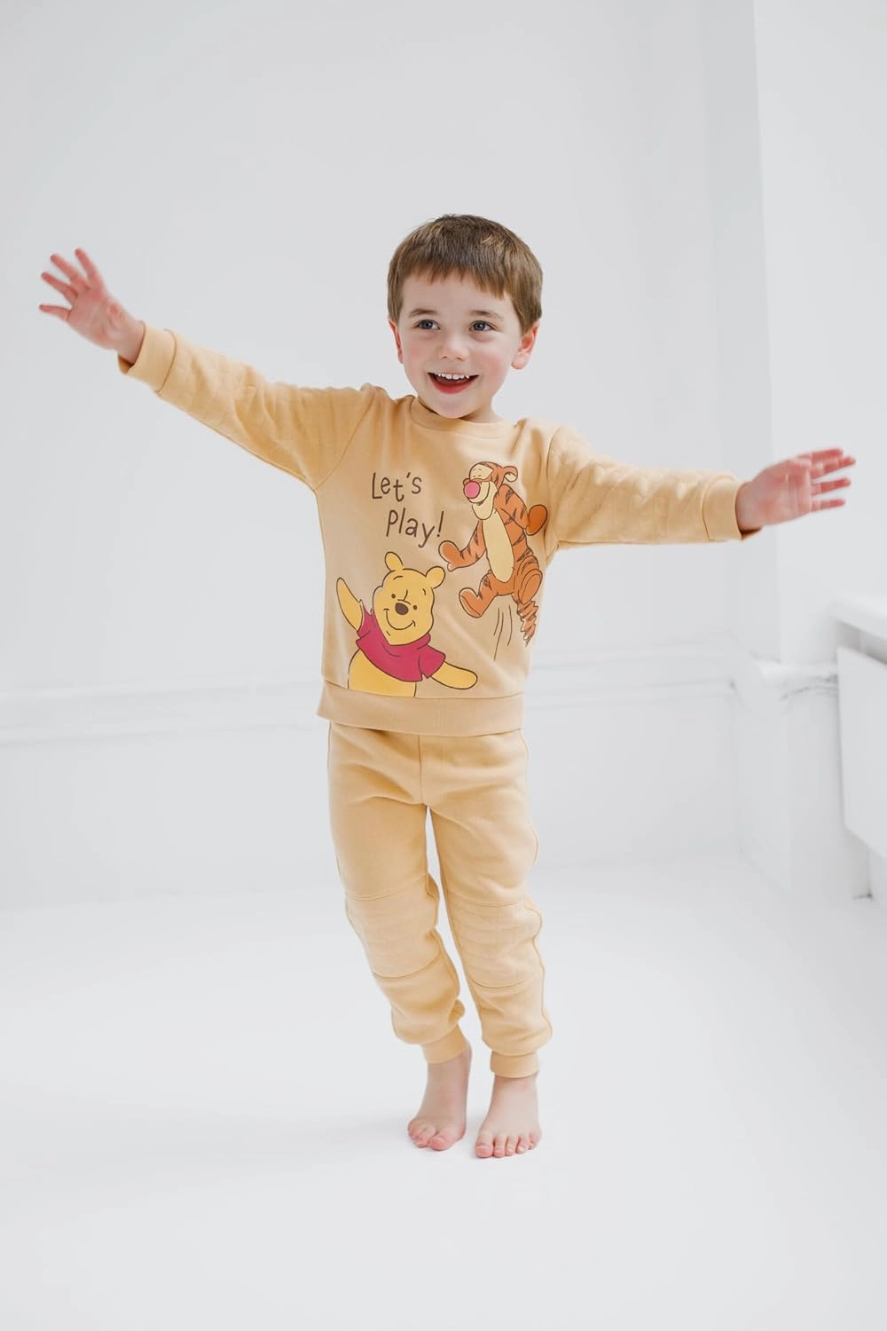 Disney Christmas Fleece Sweatshirt and Pants Outfit Set Newborn to Big Kid Sizes (Newborn - 10-12)