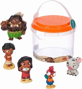Disney Store Official Bath Set (Moana 2) - Kids Bath Accessories with Beloved Disney Characters - Colorful and Fun Bath Time Essentials for Kids - Suitable for All Ages