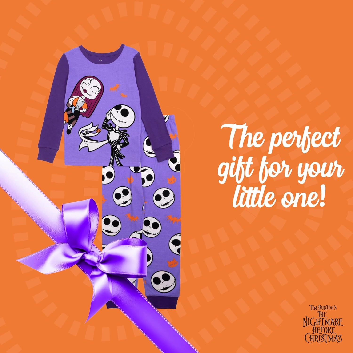 Disney Unisex 2-Piece Snug-fit Cotton Holiday Pajama Set, Soft & Cute for Kids