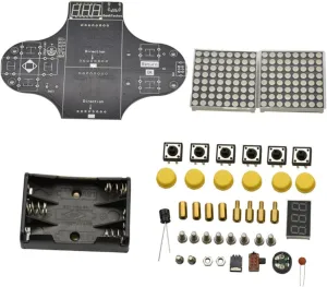 DIY Game Console Kit with Soldering Practice Electronics Kit for Boys and Girls