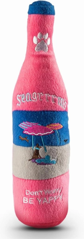Dog Diggin Designs Libation Station Collection | Unique Squeaky Parody Plush Dog Toys – Shaken, Not Stirred