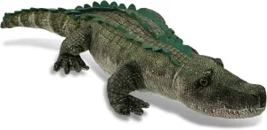 DolliBu Alligator Stuffed Animal - Huggable Plush, Adorable Playtime Alligator Toy, Cute Wildlife Cuddle Gifts, Super Soft Plush Doll Toy for Kids and Adults - 28 Inches