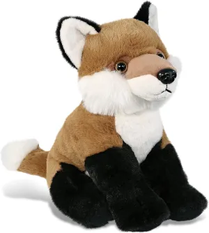DolliBu Floppy Fox Stuffed Animal - Soft Huggable Floppy Fox, Adorable Playtime Fox Plush Toy, Cute Wild Life Cuddle Gifts, Super Soft Plush Doll Animal Toy for Kids and Adults - 9 inches