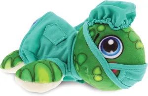 DolliBu Sea Turtle Doctor Plush Toy - Plush Buddies Sea Turtle Doctor Stuffed Animal Dress Up with Cute Scrub Uniform & Cap Outfit - Gift with Personalization - 7 Inch