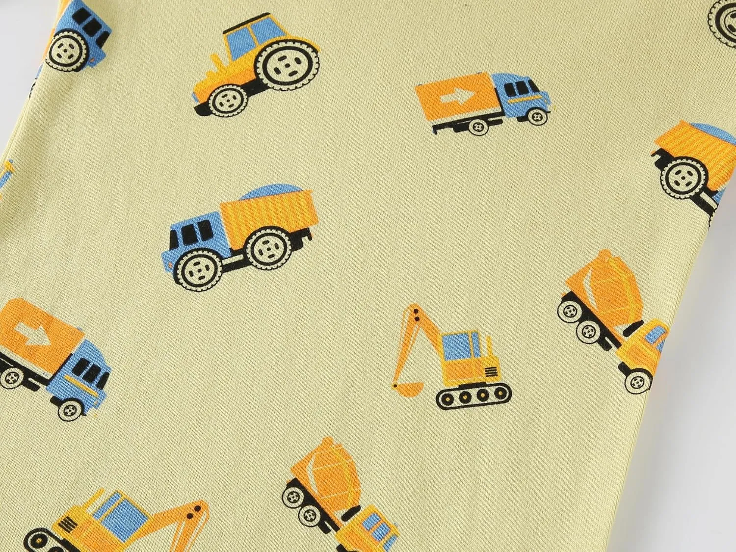 Dolphin&Fish Boys Summer Pajamas 4Pieces Set Boys Short Sleeve Cute Print Toddler Kids Sleepwears.