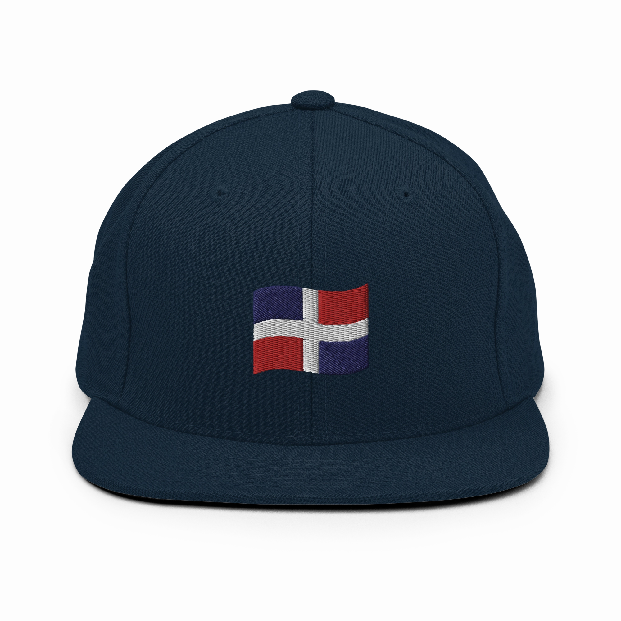 Dominican Republic Flag Emoji Snapback Hat